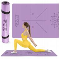 Коврик для йоги и фитнеса 4fizjo PU Violet (P-5907739319548) фиолетовый Коврик для йоги и фитнеса 4fizjo PU Violet (P-5907739319548) фиолетовый