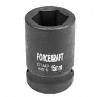 Головка ударная 15 мм 6-гранная 1/2'' Forcekraft FK-44515