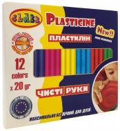 Пластилин Eco Чистые руки Maxi 12 цветов со стеком 7646С CLASS