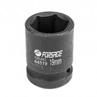 Головка ударна 19 мм 1/2'' 6-гранна Forsage F-44519