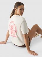 Футболка 4F TSHIRT F1265 4FWSS24TTSHF1265-12S р.XS бежевый