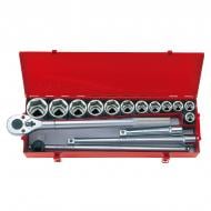 Набор головок 3/4" 16 ед 6-ти гранные (21-50 мм) KING TONY 1 шт. 6316MR