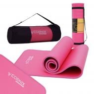 Килимок для йоги та фітнесу Cornix 183 x 61 x 1 см NBR XR-0097 Pink/Pink рожевий