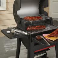 Аксесуар Weber сталевий складаний боковий стіл для searwood 600