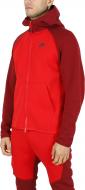 Джемпер Nike M NSW TCH FLC HOODIE FZ 928483-657 р. M красный