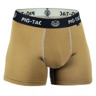 Трусы-шорты мужские мужские P1G Punisher Combat Boxers Polartec Delta [1174] Coyote Brown MM Coyote Brown