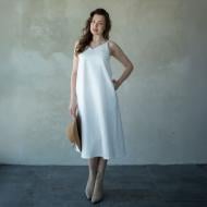 Платье Эдельвика 81-25/00 р.XL/2XL молочный