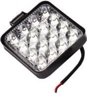Фара Дорожня карта LED квадратная Mini 8.5х8.5х1.5 см DK 3722 48 Вт