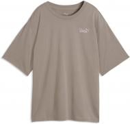 Футболка Puma W Fast Floral Graphic Tee 52921481 р.M коричневий