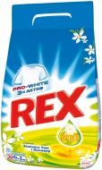 Пральний порошок для машинного прання REX Pro-White зелений чай і жасмін 3 кг