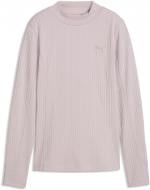 Футболка с длинным рукавом Puma HER Slim Rib Longsleeve 69402549 р.M розовый