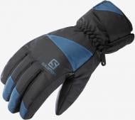 Варежки Salomon FORCE M-BLACK-DARK DENIM- LC1428200 р. XL черный с синим
