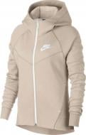 Джемпер Nike W NSW TCH FLC WR HOODIE FZ 930759-634 р. XS бежевый Джемпер Nike W NSW TCH FLC WR HOODIE FZ 930759-634 р. XS бежевый