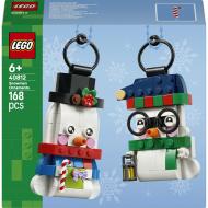 Конструктор LEGO Icons Украшения со снеговиком 40812