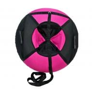 Тюбінг TAKE&RIDE Ватрушка 100 см малиново-чорний Тюбінг TAKE&RIDE Ватрушка 100 см малиново-чорний