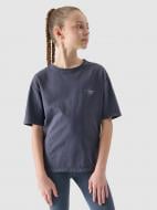 Футболка 4F TSHIRT F1853 4FJWSS25TTSHF1853-22S р.164 синий Футболка 4F TSHIRT F1853 4FJWSS25TTSHF1853-22S р.164 синий