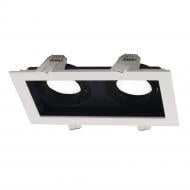 Светильник точечный Violux AMSTERDAM-2L GU10 2 Вт GU10 черный/белый 132201