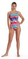 Купальник Speedo ALV T-BACK 8-12841H150 р.XXS разноцветный Купальник Speedo ALV T-BACK 8-12841H150 р.XXS разноцветный