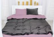 Комплект постельного белья Велюр Winter Delicate 28-0094 Clematide 143х210 см серый/розовый MirSon