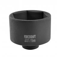 Головка ударна глибока 1'', 115мм (6гр.) Forcekraft 1 шт. FK-485100115 Головка ударна глибока 1'', 115мм (6гр.) Forcekraft 1 шт. FK-485100115