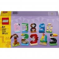 Конструктор LEGO Icons Цифры на день рождения 40807