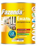 Емаль Fazenda алкідна для підлоги ПФ-266 жовто-коричневий глянець 2,8 кг