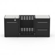 Аксесуар Weber bbqk2 вбудована кухня (без грилю, кухня включає два блоки з шафками з адаптацією під боковий п