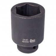 Головка ударная глубокая 40 мм 6 г. 1'' Forsage 1 шт. F-48510040