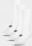 Носки 4F SOCKS CAS F279 (3PACK) 4FWMM00USOCF279-10S р.39-42 белый