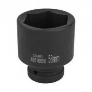 Головка ударная глубокая 58 мм (6 г.), 1'' Forsage 1 шт. F-48510058