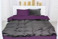 Комплект постельного белья Велюр Winter Delicate 28-0097 Peonia 220х240 см серый/фиолетовый MirSon