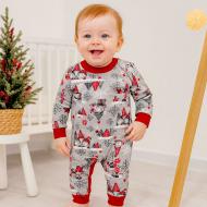 Ромпер-реглан унисекс Blanka Гном р.56-62 красный 110882