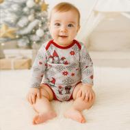 Боди детское унисекс Blanka Гном р.74-80 красный 110885