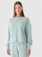 Світшот 4F SWEATSHIRT F1305 4FWAW24TSWSF1305-47S р.S зелений