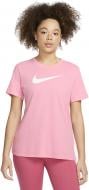 Футболка Nike W NK DF TEE SWOOSH FD2884-611 р.XS рожевий