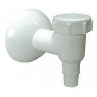Сифон для пральної машини Prevex d32 з розеткою, бiлий