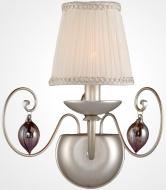 Бра Victoria Lighting 1x40 Вт E14 серебристо-перламутровый Summer/AP1