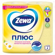 Туалетная бумага Zewa Плюс аромат ромашки двухслойная 4 шт.