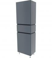 Пенал на ножках Сансервіс Hilton2-60 серый матовый Пенал на ножках Сансервіс Hilton2-60 серый матовый