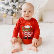 Боди детское унисекс Blanka Санта р.68-74 красный 110895