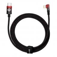 Кабель BASEUS MVP 2 Elbow-shaped Fast Charging Data Cable Type-C to iP 20W 2 м black/red (CAVP000320)