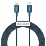 Кабель BASEUS Superior Series Fast Charging Data Cable Type-C to iP PD 20 W 2 м синій (CATLYS-C03)