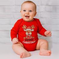 Боди детское унисекс Blanka Олененок р.56-62 красный 110896 Боди детское унисекс Blanka Олененок р.56-62 красный 110896