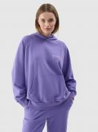 Джемпер 4F SWEATSHIRT F1338 4FWAW24TSWSF1338-51S р.S фіолетовий