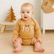 Боди детское унисекс Blanka Джой р.56-62 бежевый 110887