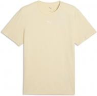 Футболка Puma M TAD ESSENTIALS HEATHER CAT Tee (CF small cat) 52592093 р.L желтый