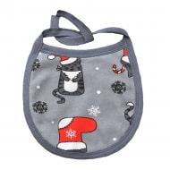 Слинявчик Blanka Киця сірий 14395 Слинявчик Blanka Киця сірий 14395