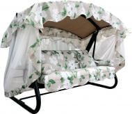 Качели с навесом Санта Стефана с москитной сеткой 239x130x173 см