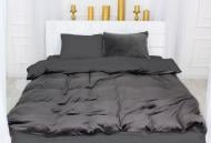 Комплект постельного белья Велюр Winter Delicate 28-0100 Pece 220х240 см серый/темно-серый MirSon