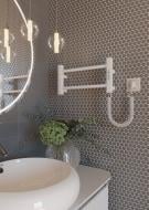 Полотенцесушитель электрический Elna Ладер Еліт Т 2 (210*530) біла з діммером t new